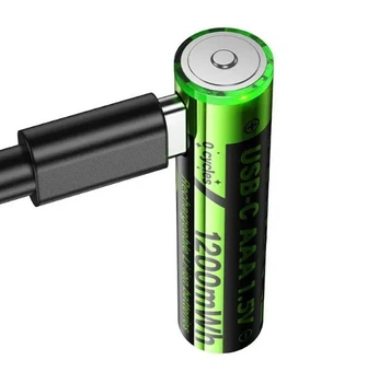 Аккумуляторные мизинчиковые батарейки HOCO JA4 (AAA) 320mAh (2 шт.)