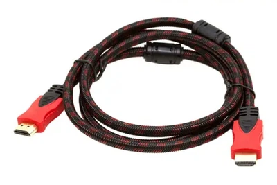 Кабель HDMI - HDMI 1.5м тканевая оплетка