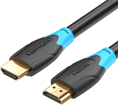 Кабель Vention HDMI M - M, 15.0 м, V2.0, 4K/HD 60Гц, PVC type, Black (AACBN)