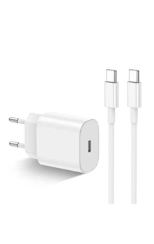 Зарядка Комплект швидкого заряджання 20W для Apple iPhone 15/16/17 Pro Max (блок + кабель Type-C)
