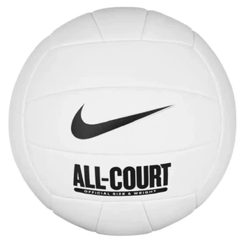 М'яч волейбольний Nike ALL COURT VOLLEYBALL DEFLATED white size 5 (N.100.9072.132.05)