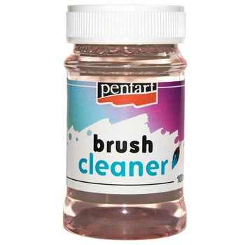 Очиститель кистей Pentart Brush Cleaner от акриловых красок 100 мл (20262)