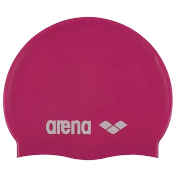 Шапочка для плавания детская Arena Classic Silicone JR (91670-091) силикон, 6-7 лет,Фуксия