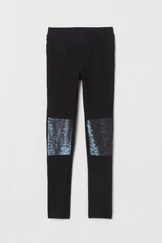 Брюки підліткові дівчинка Чорний H&M 140р (0795820)