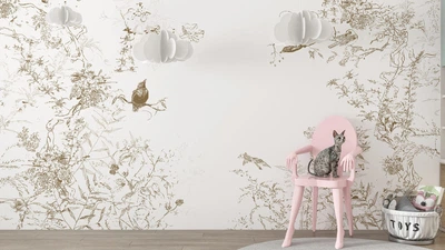 Фотообои флизелиновые Print-walls оттенок утра 0364 300×200 см (Ш×В)