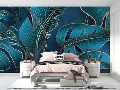 Фотошпалери флізелінові Print-walls тропічна ніч 0131 300×250 см (Ш×В)