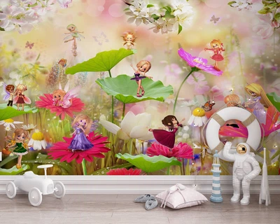 Фотообои флизелиновые Print-walls Сад фей 0441 100×100 см (Ш×В)