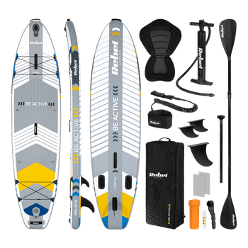 SUP-дошка REBEL ACTIVE PRO RBA-4518 335 см Біла - комплект