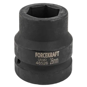 Головка ударна 1" 26 мм (6-гр.) | 57440 | FORCEKRAFT