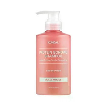 Шампунь для поврежденных волос Фиолетовый ландыш Kundal Protein Bonding Shampoo 500 мл