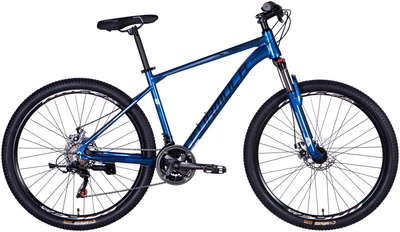 Велосипед Formula AL 27.5" MOTION AM DD FR 18" 2026 Синий с черным (OPS-FR-27.5-302)