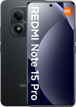 Смартфон Xiaomi Redmi Note 15 Pro 12/512 GB Midnight Black (Global Version) (with charger) [NFC]