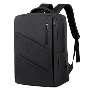 Рюкзак міський для ноутбука Digital 15.6" USB Чорний (IBN051B)