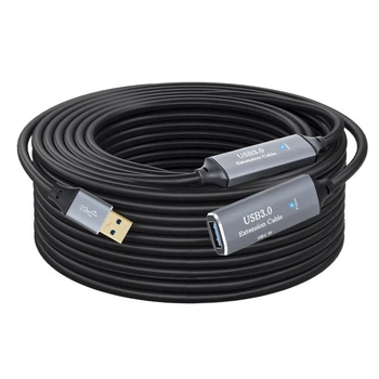 Кабель-подовжувач Digital USB3.0 AM/AF Active 15 м Чорний (USB30Activ-15m1)