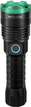 Ліхтарик акумуляторний NEWVEW NV-K15 3000mAh Black (NWVW-NV-K15-BK)