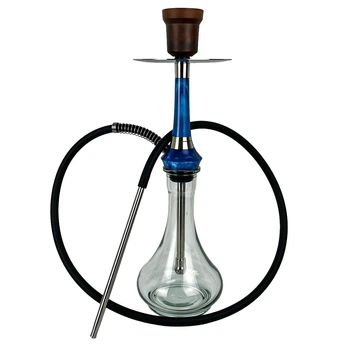 Кальян Totem Monolit Optima Ocean Blue (Drop Clear)