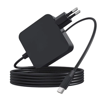 Блок живлення для ноутбука HP Lenovo Dell Type-C 20V 3.25A 65W Чорний (A20-65P1A)