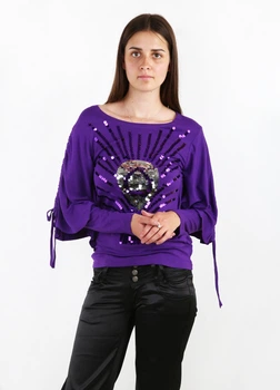 Блуза жіноча Zeren M Фіолетовий (OK-R366-Purple)