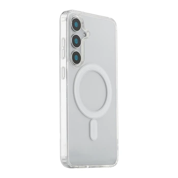 Чохол TPU Clear Case with MagSafe для Samsung Galaxy S24 5G (S921) Колір Transparent