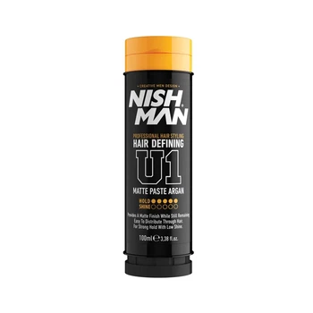 Матова паста для стилізації волосся Nishman Matte Paste Argan U1 100 мл