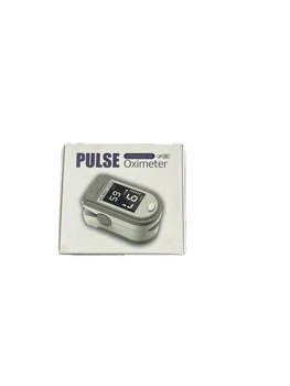 Пульсоксиметр Pulse Oximeter на палець для вимірювання рівня кисню в крові електронний