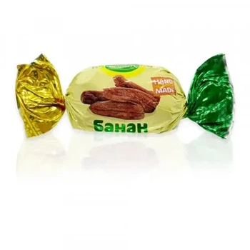 Цукерки Amanti «Банан в глазурі» 1 кг