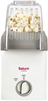 Попкорница Saturn ST-FP0709 для приготовления попкорна без масла, 1100 Вт