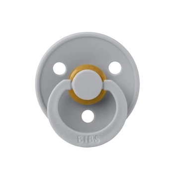 Соска пустушка BIBS 0-6 m Colour Latex Round (кругла) – Cloud