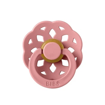 Пустушка BIBS 0-6 міс Boheme Latex Round - Dusty Pink