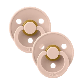 Пустушка 0-6 m Colour 2 PACK Latex Round (кругла) – Blush (2 в упаковці)