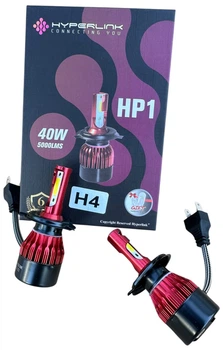 LED лампы H4 HP1 ближний дальний свет (комплект 2 шт)