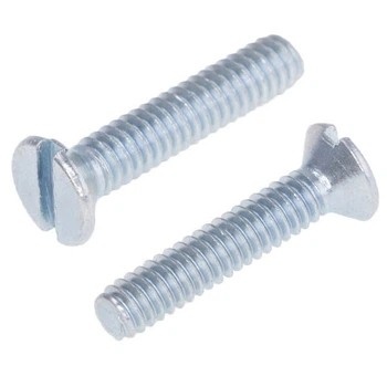 Винт М2x10 Головка потайная, прямой, сталь, покрытие цинк (B2X10/BN357-Philips) - 284735