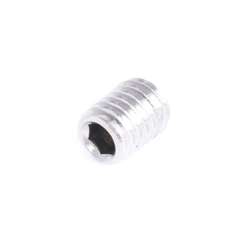 Винт установочный M6x14mm (нержавеющая сталь 304, внутренний шестигранник, плоский конец) - 393604