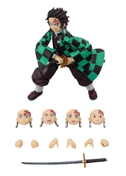 Игрушка Клинок, рассекающий демонов - Тандзиро Камадо Demon Slayer: Kimetsu no Yaiba Tanjiro Kamado The Final Battle in The Infinity Castle S.H.Figuarts Action Figure BANDAI