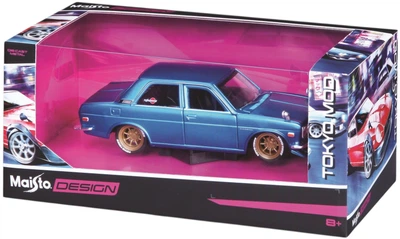 Metalowy model samochodu Maisto Datsun 620 1973 1:24 Niebieski MST32528 (090159067115)