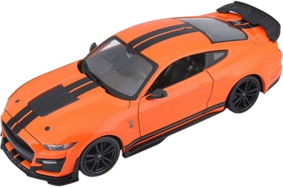 Metalowy model samochodu Maisto Ford Mustang Shelby GT500 2020 Pomarańczowy MST31532OG (090159315322)