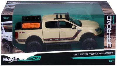 Металева модель автомобіля Ford Ranger 2019 1:27 Бежевий MST32540 (090159325406)