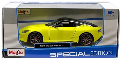Metalowy model samochodu Maisto Nissan Z 2023 1:24 Żółty MST32904YL (090159329046)