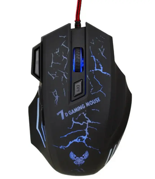 Ігрова миша Gaming Mouse IX7 USB з RGB підсвіткою, провідна геймерська миша для ПК та ноутбука