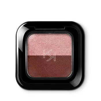 Подвійні тіні для повік Kiko Milano Bright Duo Eyeshadow 12 Coral / Dark Brick 1.8 г