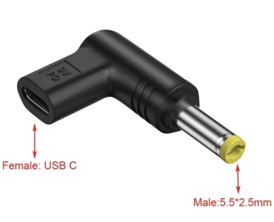 Переходник с триггером PD для Type-C на DC 5.5×2.5мм (9V)