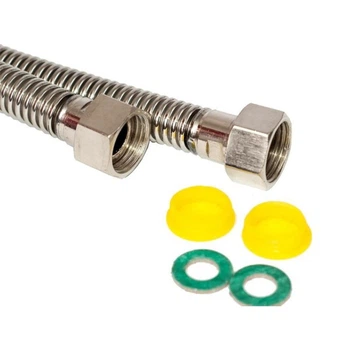 Газовый шланг ASCO armatura ВВ 3/4"x3/4" 0,6м нержавеющая сталь (AS-HG-014)