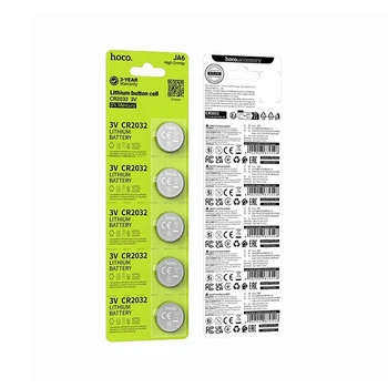 Батарейки Hoco JA6 Button battery CR2032 5шт..