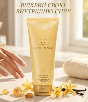 Парфюмированный лосьон для тела Avon Eve Confidence, 125 мл (Эйвон в конфиденс)
