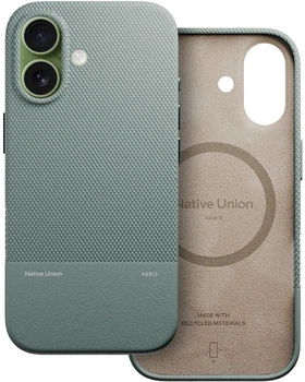 Чохол Native Union (RE) Classic для iPhone 17 (Slate Green)
