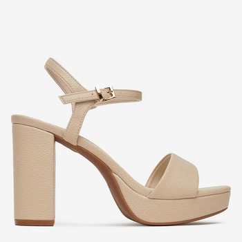 Женские босоножки JENNY R23SS00921 5906751059555 39 25.3 см Бежевые (5906751059586)
