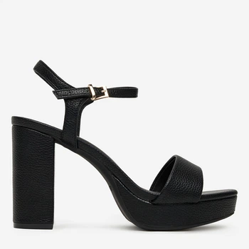 Женские босоножки JENNY R23SS00921 5906751059562 38 24.6 см Черные (5906751059685)