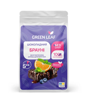 Смесь для выпечки Green Leaf Шоколадный брауни 300 г