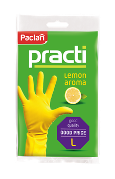 Перчатки Paclan резиновые размер L
