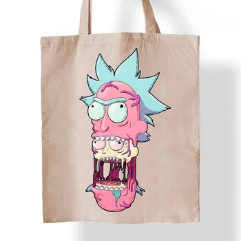 Эко-сумка Rick and Morty аватар PG02141-e-bag goodreclama Бежевий (Beige)